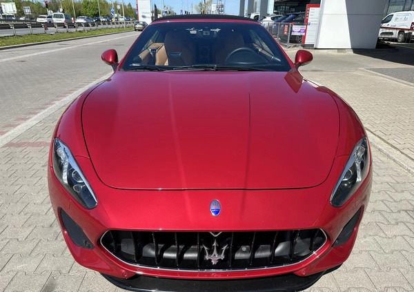 Maserati GranCabrio cena 330000 przebieg: 25600, rok produkcji 2018 z Warszawa małe 211